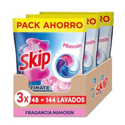 Skip Ultimate Nano Cápsulas Fragancia Mimosin 48 lavados Skip Ultimate Nano Cápsulas Fragancia Mimosin 48 lavados
