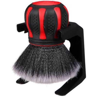 SIXTOL Car Detailing Brush Ball Cepillo de precisión con Mango esférico y Soporte Limpieza Interior y Exterior Detailing Auto SIXTOL Car Detailing Brush Ball Cepillo de precisión con Mango esférico y Soporte Limpieza Interior y Exterior Detailing Auto
