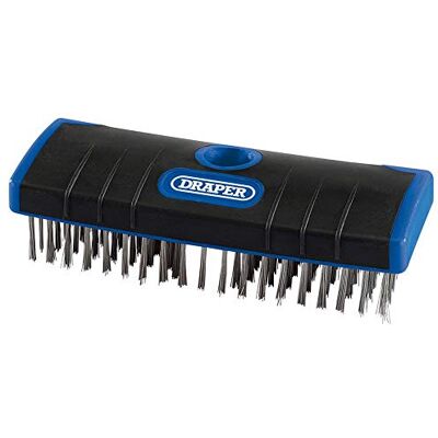 Draper Cepillo de cerdas de acero inoxidable Draper Cepillo de cerdas de acero inoxidable