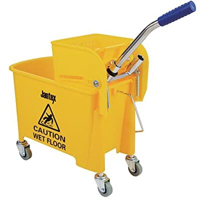 JANTEX F951 cubo y escurridor, amarillo JANTEX F951 cubo y escurridor, amarillo