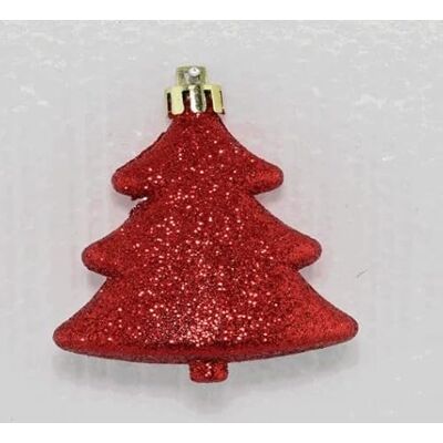 F.G.F. Import Export Percha de plástico para árbol de 3 Unidades, 7 cm, 3025, como se Muestra en la Imagen, Talla única F.G.F. Import Export Percha de plástico para árbol de 3 Unidades, 7 cm, 3025, como se Muestra en la Imagen, Talla única