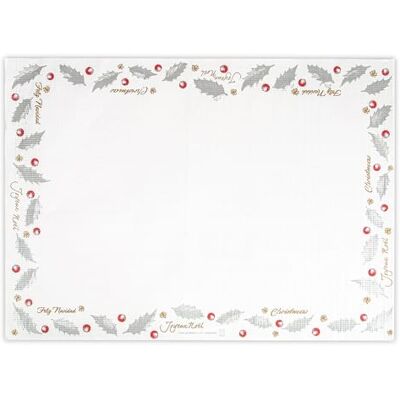 Garcia de Pou García de Pou Mantelines New Noël, 48 G/M2, 31 x 43 cm, Blanco, Blanco Garcia de Pou García de Pou Mantelines New Noël, 48 G/M2, 31 x 43 cm, Blanco, Blanco