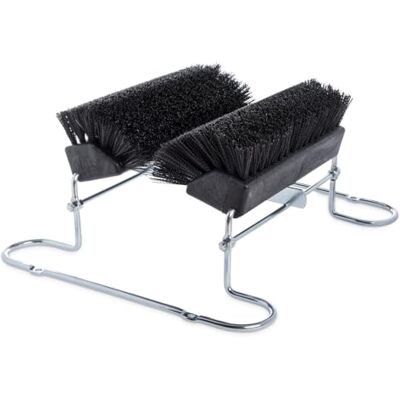 SPARTA Carlisle Commercial Boot 'N Raspador para Zapatos (Marco de Acero Cromado), Color Negro SPARTA Carlisle Commercial Boot 'N Raspador para Zapatos (Marco de Acero Cromado), Color Negro