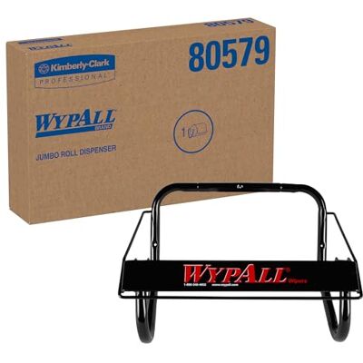 Wypall Kimberly Clark KIM Jumbo Dispensador de limpiaparabrisas para Montaje en Pared Wypall Kimberly Clark KIM Jumbo Dispensador de limpiaparabrisas para Montaje en Pared