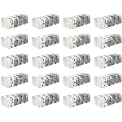 OFFICER PRODUCTS OFFICE PRODUCTS ZZ Toallas plegables para reciclaje, económicas, para la oficina, para el hogar, baño, universal, eficiente, absorbente, 1 capa, 4000 hojas, 20 unidades, color blanco OFFICER PRODUCTS OFFICE PRODUCTS ZZ Toallas plegables para reciclaje, económicas, para la oficina, para el hogar, baño, universal, eficiente, absorbente, 1 capa, 4000 hojas, 20 unidades, color blanco