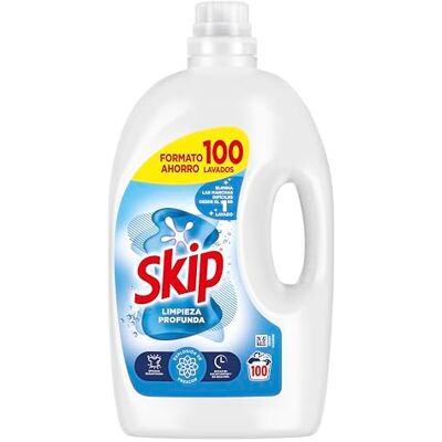 Skip Detergente Líquido x 100 Lavados, 4.5 L Skip Detergente Líquido x 100 Lavados, 4.5 L