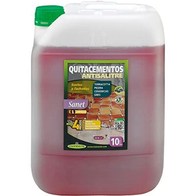 MONESTIR SANET Quitacementos Antisalitre Limpiador restos de Obra Suelos Litros MONESTIR SANET Quitacementos Antisalitre Limpiador restos de Obra Suelos Litros