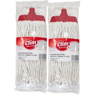 Clim Profesional 2 Fregonas Industriales Kentucky Compacta Algodón Clim Profesional 2 Fregonas Industriales Kentucky Compacta Algodón