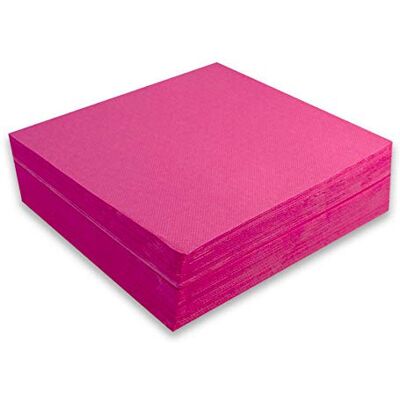 MORIGAMI Servilletas de Papel 40x40 cm Punta Punta – 200 Unidades, 2 Capas, Alta Absorción, para Hostelería, Eventos y Restaurantes, Color Fucsia MORIGAMI Servilletas de Papel 40x40 cm Punta Punta – 200 Unidades, 2 Capas, Alta Absorción, para Hostelería, Eventos y Restaurantes, Color Fucsia