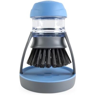 Beldray Cepillo para Platos Antibacteriano con dispensador de jabón, botón Beldray Cepillo para Platos Antibacteriano con dispensador de jabón, botón