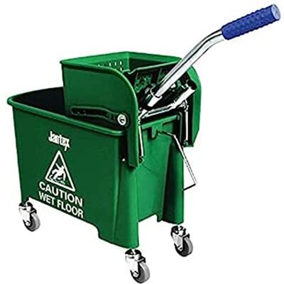 JANTEX gk689 cubo y escurridor, color verde JANTEX gk689 cubo y escurridor, color verde