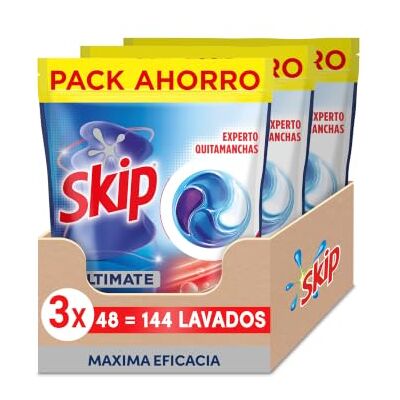 Skip Ultimate Nano Cápsulas Máxima Eficacia 48 lavados Skip Ultimate Nano Cápsulas Máxima Eficacia 48 lavados
