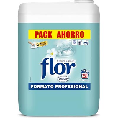 Flor Suavizante para la ropa profesional, aroma nenuco 250 dosis Flor Suavizante para la ropa profesional, aroma nenuco 250 dosis