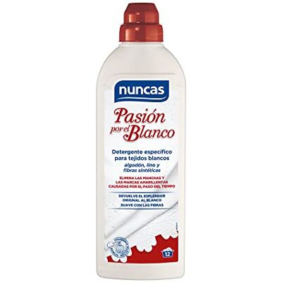 nuncas Pasión por el Blanco Detergente para Ropa ligera 750ml nuncas Pasión por el Blanco Detergente para Ropa ligera 750ml