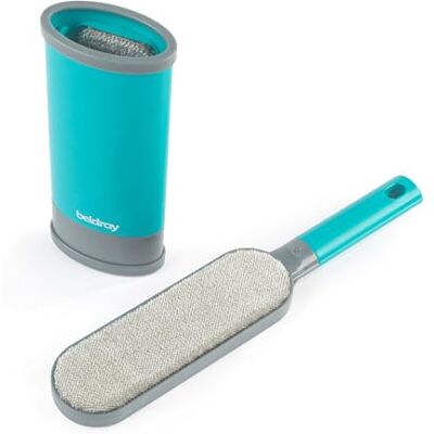Beldray Pet Plus Cepillo quitapelusas con microcerdas Doble cara, funda autolimpiante, reutilizable frente a rodillos adhesivos, para ropa y muebles, compacto Beldray Pet Plus Cepillo quitapelusas con microcerdas Doble cara, funda autolimpiante, reutilizable frente a rodillos adhesivos, para ropa y muebles, compacto