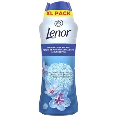 LENOR UNstoppables Perlas de Perfume para la Ropa, 41 Lavados (495g), Suavizante con Fragancia Frescor de Abril, Potenciador de Frescor LENOR UNstoppables Perlas de Perfume para la Ropa, 41 Lavados (495g), Suavizante con Fragancia Frescor de Abril, Potenciador de Frescor