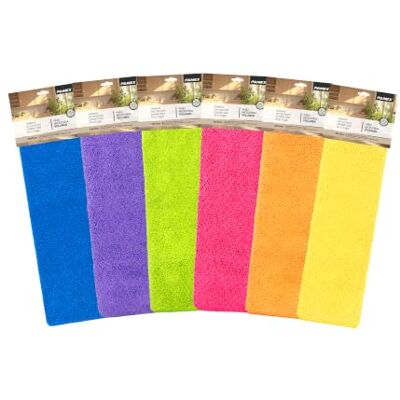 PAMEX Paño de Microfibra Volumen 50x70cm Colores Surtidos 12 Unidades PAMEX Paño de Microfibra Volumen 50x70cm Colores Surtidos 12 Unidades