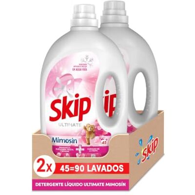 Skip Detegente Líquido Ultimate Mimosin 45 lavados x2 Skip Detegente Líquido Ultimate Mimosin 45 lavados x2