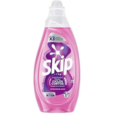 Skip Detergente Ciclos Cortos Protecion Color 37 LAV Skip Detergente Ciclos Cortos Protecion Color 37 LAV