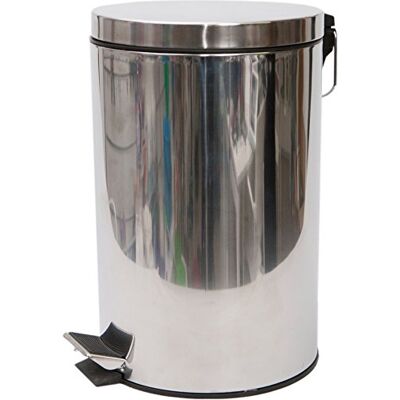 PAMEX Papelera de Acero Inoxidable (12 litros) PAMEX Papelera de Acero Inoxidable (12 litros)