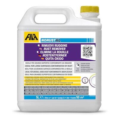 FILA Surface Care Solutions FILA NORUST XL Quitamanchas Antióxido sin Ácido para Mármol y Suelos 5L FILA Surface Care Solutions FILA NORUST XL Quitamanchas Antióxido sin Ácido para Mármol y Suelos 5L