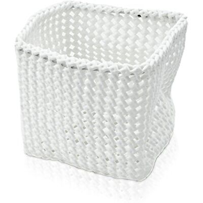 Möve 40422002 Tube Cesto Cuadrado (15 x 15 x 15 cm), Color Blanco Möve 40422002 Tube Cesto Cuadrado (15 x 15 x 15 cm), Color Blanco