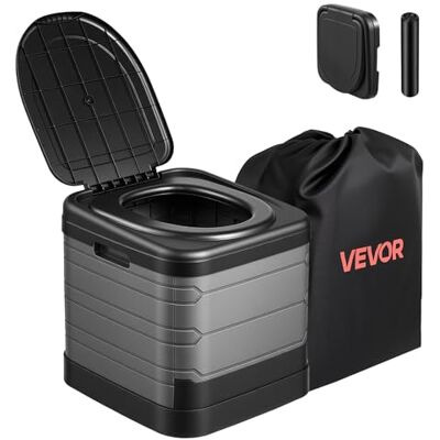 VEVOR Inodoro Portátil Plegable 460 x 425 x 425 mm, Inodoro Portátil para Camping Carga de 150 kg, con Bolsa de Transporte, para Uso Doméstico, Viajes en Autocaravana, Senderismo, Navegación, Coche VEVOR Inodoro Portátil Plegable 460 x 425 x 425 mm, Inodoro Portátil para Camping Carga de 150 kg, con Bolsa de Transporte, para Uso Doméstico, Viajes en Autocaravana, Senderismo, Navegación, Coche