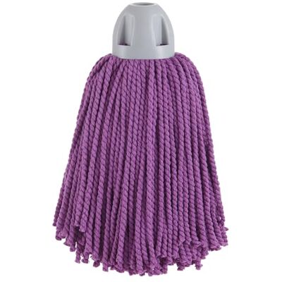 Maya Fregonas de Microfibra Industrial MAX Pro Hilo para Limpieza Profesional de Suelos sin Dejar Manchas ni Rayas, Recambios de Alta Absorción y Secado Rápido, 30x18 cm (Morado, 2 Unidades) Maya Fregonas de Microfibra Industrial MAX Pro Hilo para Limpieza Profesional de Suelos sin Dejar Manchas ni Rayas, Recambios de Alta Absorción y Secado Rápido, 30x18 cm (Morado, 2 Unidades)