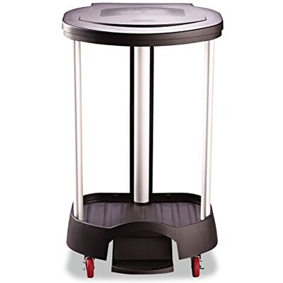 Rubbermaid Commercial Products Executive Series – Estructura con pedal para bolsa de ropa sucia, negro Rubbermaid Commercial Products Executive Series – Estructura con pedal para bolsa de ropa sucia, negro