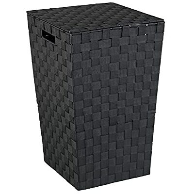 Wenko Cubo para la ropa sucia Adria Square negro Capacidad: 48 l, Polipropileno, 33 x 53 x 33 cm, Negro Wenko Cubo para la ropa sucia Adria Square negro Capacidad: 48 l, Polipropileno, 33 x 53 x 33 cm, Negro