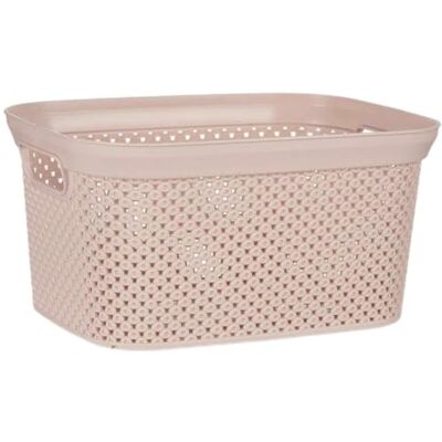 kipit Cesto Organizador Rosa Plástico (19,5 x 14 x 27,5 cm) (24 Unidades) kipit Cesto Organizador Rosa Plástico (19,5 x 14 x 27,5 cm) (24 Unidades)