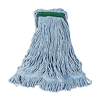 Rubbermaid Commercial Products Rubbermaid Commercial – Mopa de mezcla de punto de super diadema, 2,54 cm, color azul, Rubbermaid Commercial Products Rubbermaid Commercial – Mopa de mezcla de punto de super diadema, 2,54 cm, color azul,