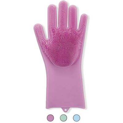 Galileo Casa Juego de 2 Guantes de Limpieza de Silicona, 3 Ass, Surtido, tamaño Universal Galileo Casa Juego de 2 Guantes de Limpieza de Silicona, 3 Ass, Surtido, tamaño Universal