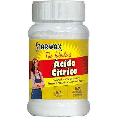 STARWAX THE FABULOUS Ácido Cítrico Ramos Limpiador Y Desincrustante De Suciedad Y Óxido, Blanco, 400 g STARWAX THE FABULOUS Ácido Cítrico Ramos Limpiador Y Desincrustante De Suciedad Y Óxido, Blanco, 400 g