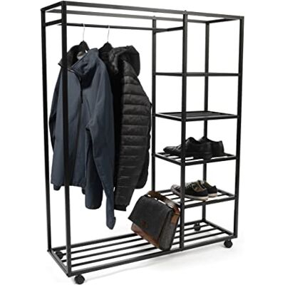 M2 Kollektion Andorra2 Perchero de metal, 110 x 140 x 35 cm M2 Kollektion Andorra2 Perchero de metal, 110 x 140 x 35 cm
