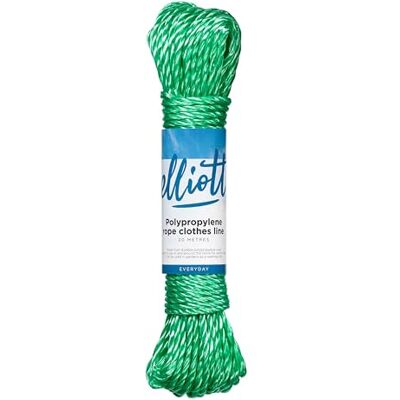 Elliott Cuerda para tendal (Polipropileno), Color Verde Elliott Cuerda para tendal (Polipropileno), Color Verde