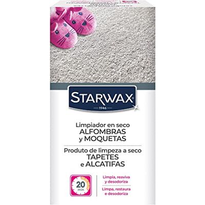 STARWAX Limpiador Seco Alfombras y Moquetas 500g STARWAX Limpiador Seco Alfombras y Moquetas 500g