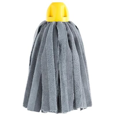 Maya Fregonas de Microfibra Industrial MAX Pro Tiras para Limpieza Profesional de Suelos Rugosos sin Dejar Rayas, Recambios de Alta Absorción y Secado Rápido, 34x15 cm (Amarillo, 2 Unidades) Maya Fregonas de Microfibra Industrial MAX Pro Tiras para Limpieza Profesional de Suelos Rugosos sin Dejar Rayas, Recambios de Alta Absorción y Secado Rápido, 34x15 cm (Amarillo, 2 Unidades)