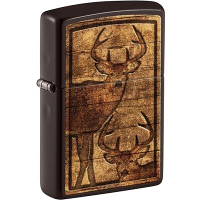 Zippo Encendedor a Prueba de Viento Outdoor Wooden Nature, Brown, Color Image Recargable Reutilizable Diseño a Prueba de Viento Caja Regalo Fabricado en Estados Unidos Zippo Encendedor a Prueba de Viento Outdoor Wooden Nature, Brown, Color Image Recargable Reutilizable Diseño a Prueba de Viento Caja Regalo Fabricado en Estados Unidos