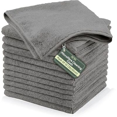 Zuvo Paño de Microfibra para Coche (Paquete de 12) – Paño de Cocina Ultra Suave, sin arañazos, Altamente Absorbente, paño de Limpieza sin Pelusa para Coche, paño de Limpieza de Microfibra XL, 32 x 32 Zuvo Paño de Microfibra para Coche (Paquete de 12) – Paño de Cocina Ultra Suave, sin arañazos, Altamente Absorbente, paño de Limpieza sin Pelusa para Coche, paño de Limpieza de Microfibra XL, 32 x 32