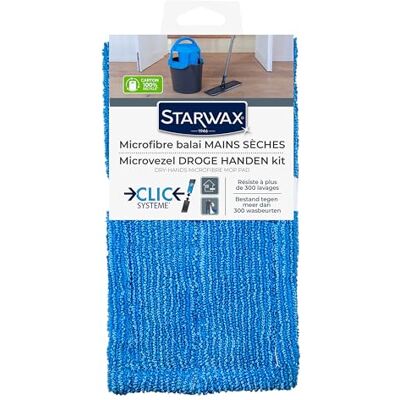 STARWAX Microfibra Escoba Manos secas Clic Sistema STARWAX Microfibra Escoba Manos secas Clic Sistema