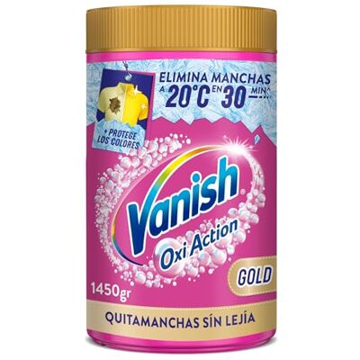 Vanish Gold Quitamanchas nuestra mejor fórmula en Polvo, sin Lejía, 1450gr Vanish Gold Quitamanchas nuestra mejor fórmula en Polvo, sin Lejía, 1450gr
