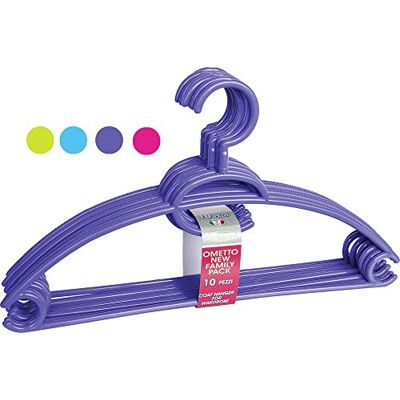 La Briantina Juego de Perchas para Armario Ahorra Espacio, Polipropileno, aleatoria, 40 cm, 10 Unidades La Briantina Juego de Perchas para Armario Ahorra Espacio, Polipropileno, aleatoria, 40 cm, 10 Unidades