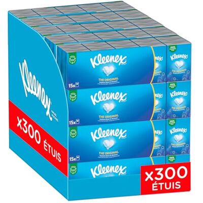Kleenex Pañuelos ® Original Fundas Mini P15 (x20) Kleenex Pañuelos ® Original Fundas Mini P15 (x20)