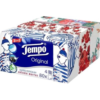 Tempo Fazzoletti Caja de Pañuelos de Papel Tempo - Edición Limitada Tempo Fazzoletti Caja de Pañuelos de Papel Tempo - Edición Limitada