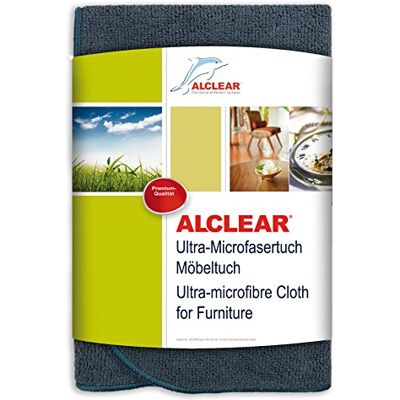 ALCLEAR Paño de Microfibra para Muebles, óptima Calidad, paño de Pulido, Cuidado de los Muebles sin Marcas ni arañazos, paño de Microfibra para el hogar, 40 x 40 cm, Antracita ALCLEAR Paño de Microfibra para Muebles, óptima Calidad, paño de Pulido, Cuidado de los Muebles sin Marcas ni arañazos, paño de Microfibra para el hogar, 40 x 40 cm, Antracita