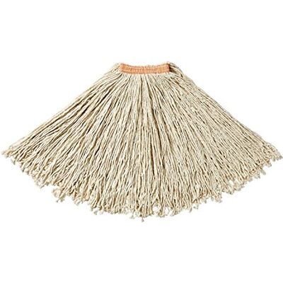 Rubbermaid Commercial Products Rubbermaid Commercial Dura Pro Premium Fregona de algodón con extremo cortado, color blanco Rubbermaid Commercial Products Rubbermaid Commercial Dura Pro Premium Fregona de algodón con extremo cortado, color blanco