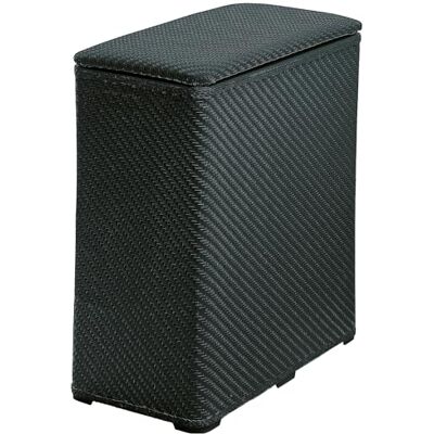 Gedy AMBROGIO Cesto para la colada, Cesto ropa sucia 60L, con tapa, Resinas termoplásticas, Negro, 50 x 28 x 55 Gedy AMBROGIO Cesto para la colada, Cesto ropa sucia 60L, con tapa, Resinas termoplásticas, Negro, 50 x 28 x 55