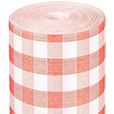 Garcia de Pou García de Pou 1 unidades ''Tú Y Yo'' Pre. 120Cm (20 Ser.) 'Like Linen Vichy' 70 G/M2 0,40X24 M Rojo Spunlace Garcia de Pou García de Pou 1 unidades ''Tú Y Yo'' Pre. 120Cm (20 Ser.) 'Like Linen Vichy' 70 G/M2 0,40X24 M Rojo Spunlace