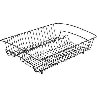 Avilia Escurreplatos Rectangular para Fregadero – Escurreplatos para Platos y Vasos para Cocina, de Metal, 50 x 37 x 14 cm, Negro Avilia Escurreplatos Rectangular para Fregadero – Escurreplatos para Platos y Vasos para Cocina, de Metal, 50 x 37 x 14 cm, Negro